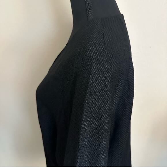 The Row Layered Top Black Knit over Silk US XS - Picture 6 of 13